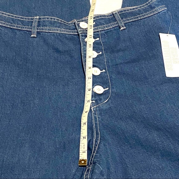NWT BDG Urban Outfitters Wide Leg High Rise Cropped Denim Jeans Women's 31 - Picture 4 of 8